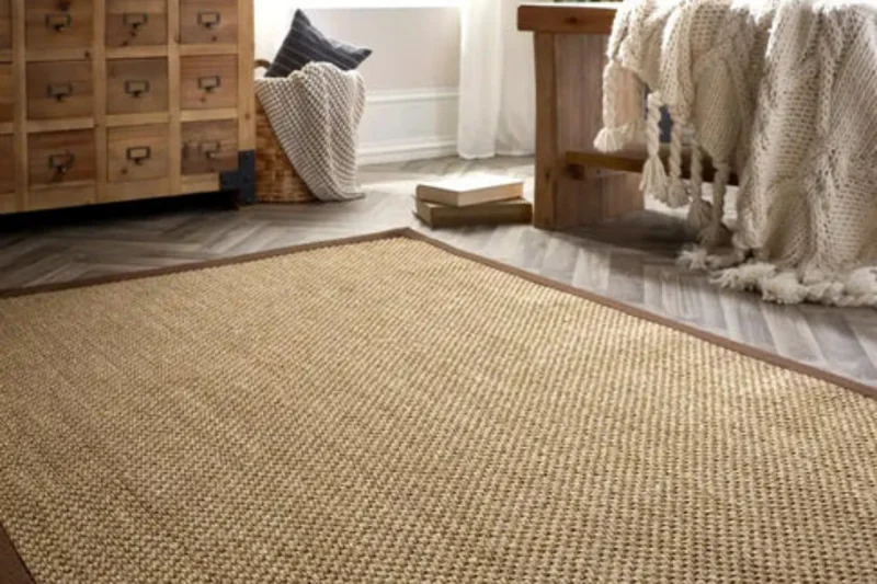 Bordered Sisal carpet