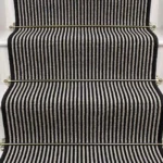 Magpie Striped stair runner