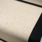 Rib Shell Hessian Wool Stair Carpet